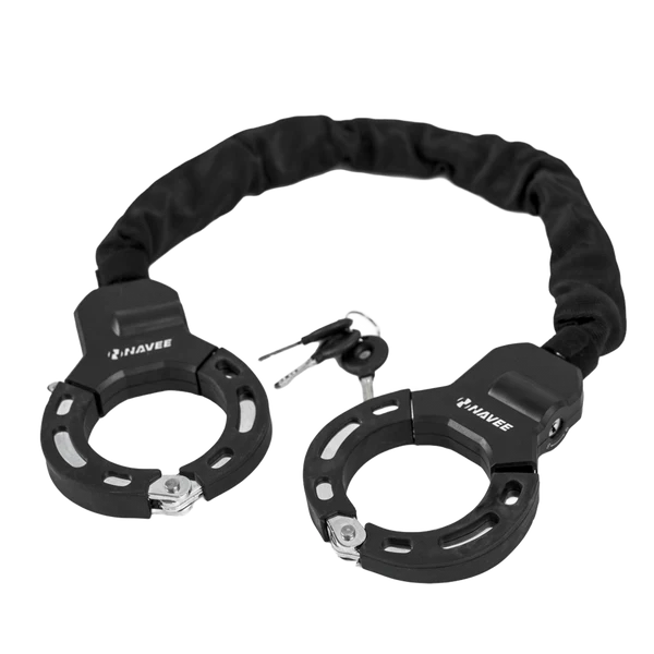 NAVEEHandcuffChainLock-1 Catena antifurto a manette NAVEE